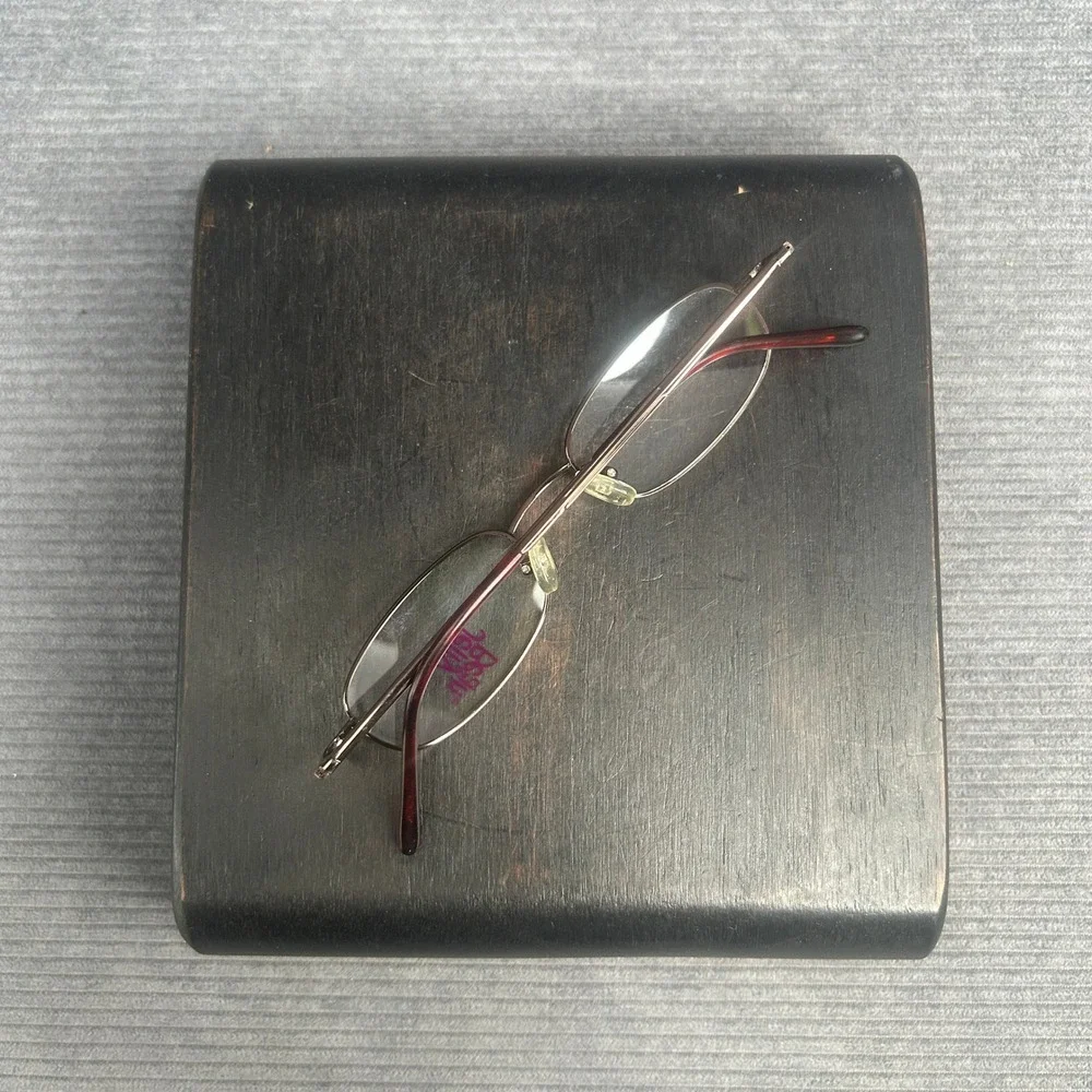 Jelly Bean by I-Deal Optics JB-119 Brown Oval Y2k Eyeglass Frames 45-18-135